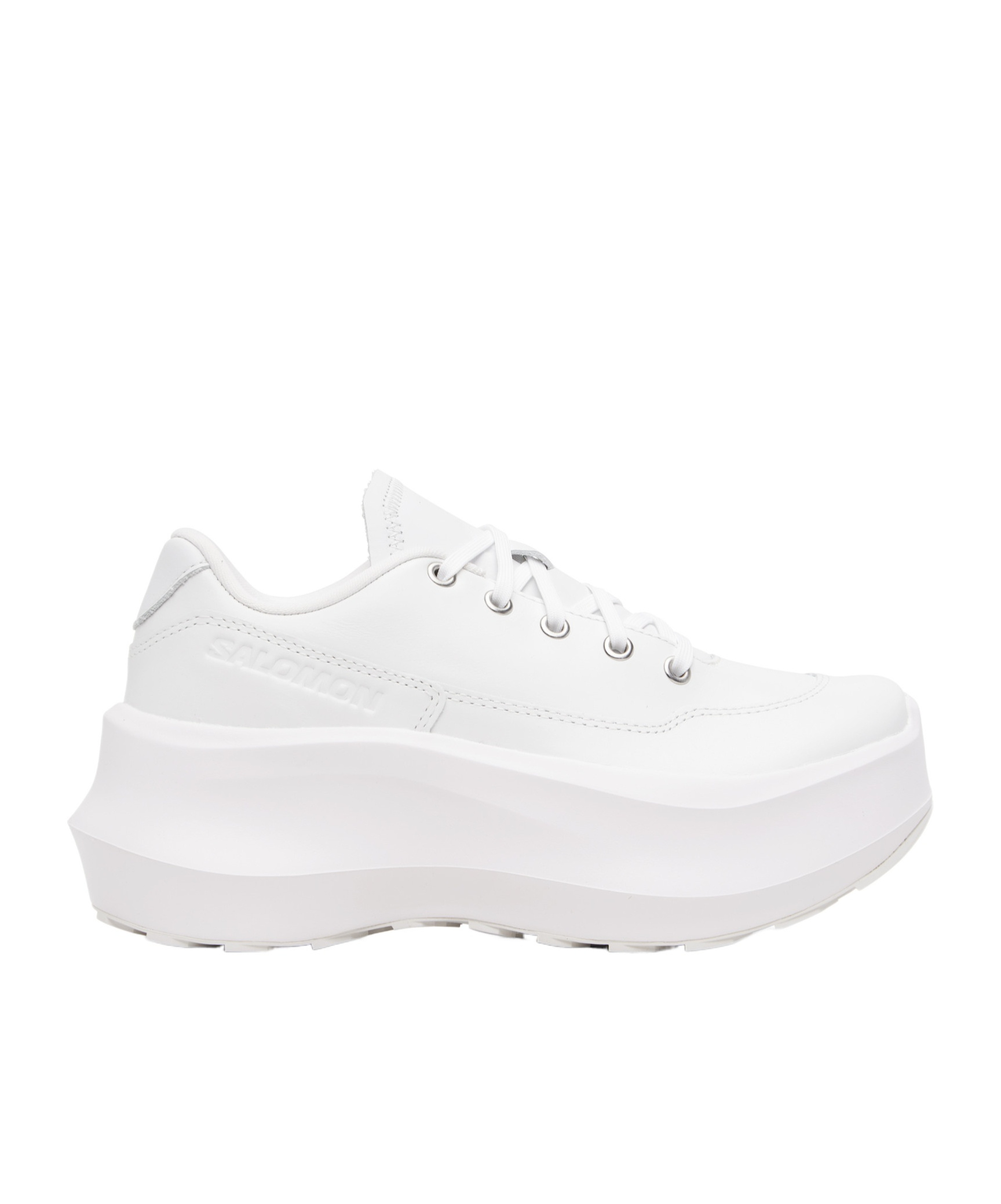 Comme Des Garçons X Salomon Collaboration Sr811 Platform V2 Sneakers In White