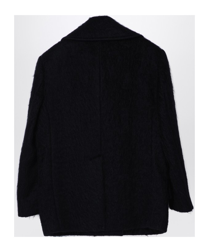 Acne Studios Long-sleeved Short Coat In Black