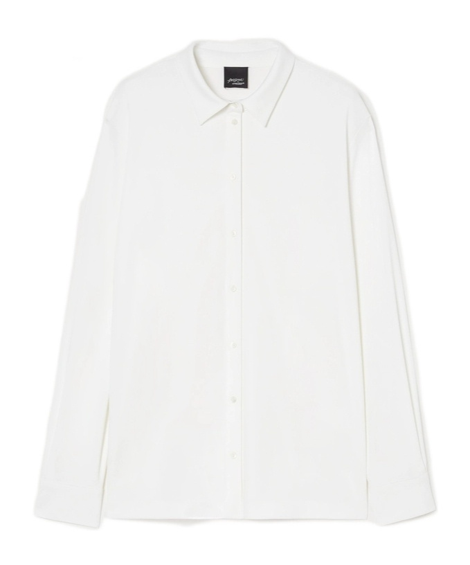 Marina Rinaldi White 'dolce' Polo With Bottons In White