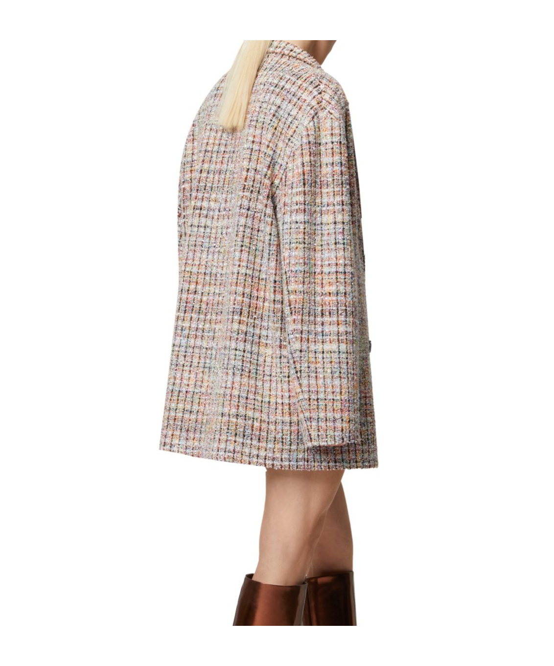Missoni Lapel Long-sleeved Suit Jacket In Multicolor