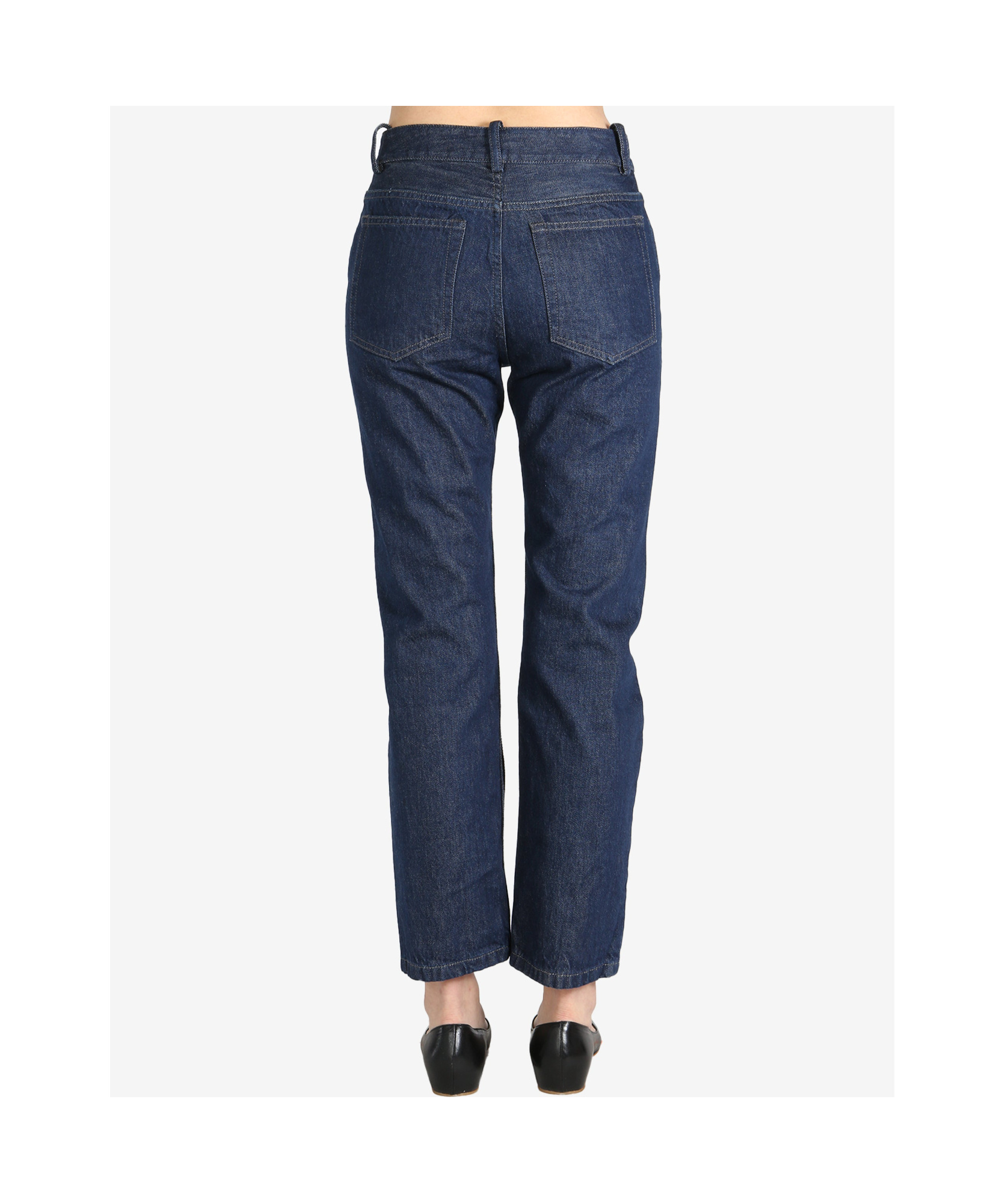 Ann Demeulemeester Belt-loop Jeans In Black