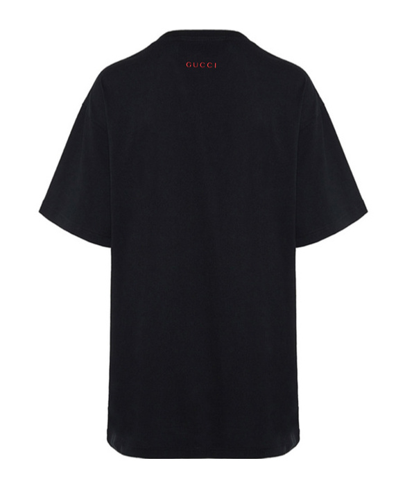 Gucci Short-sleeved T-shirt In Black
