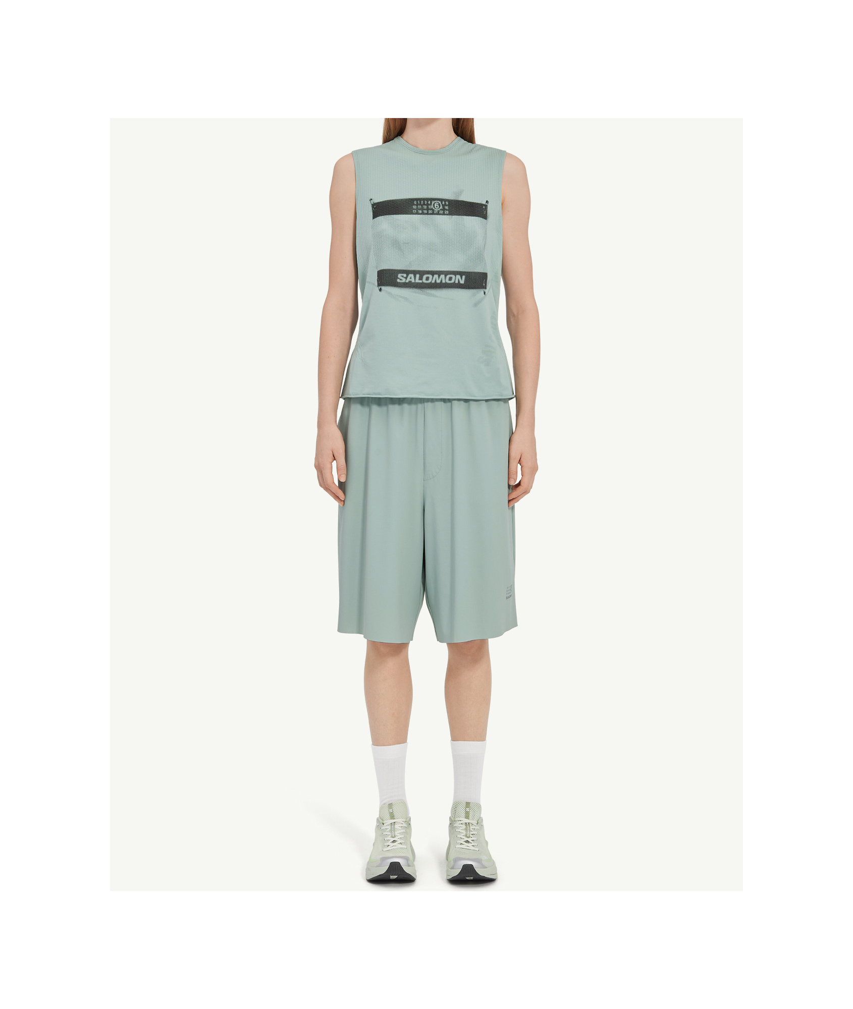 Shop Mm6 Maison Margiela Abstract Print T-shirt