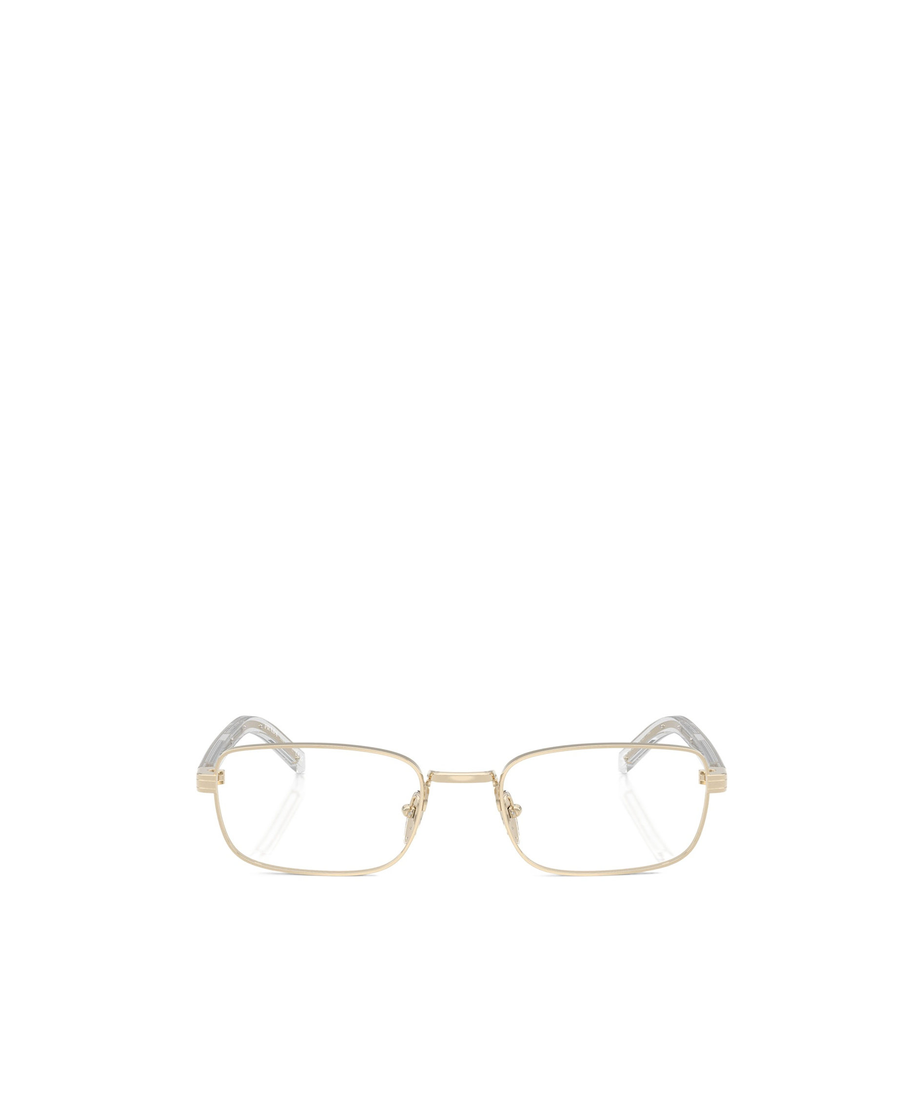 Prada Full Frame Plain Mirror In Brown