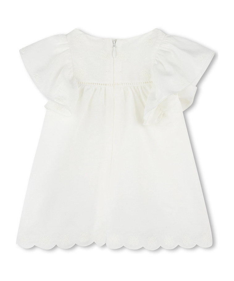 Chloé Set Neonata Bianco (3pz) In White