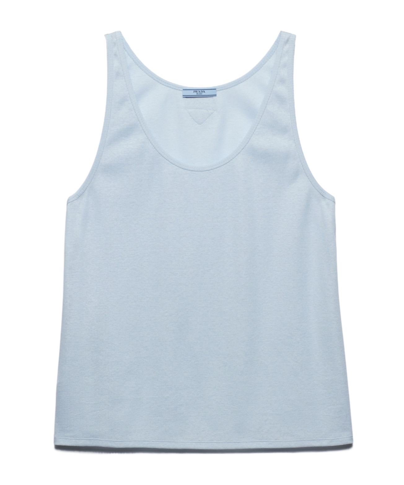 Prada Sleeveless Vest In Astro