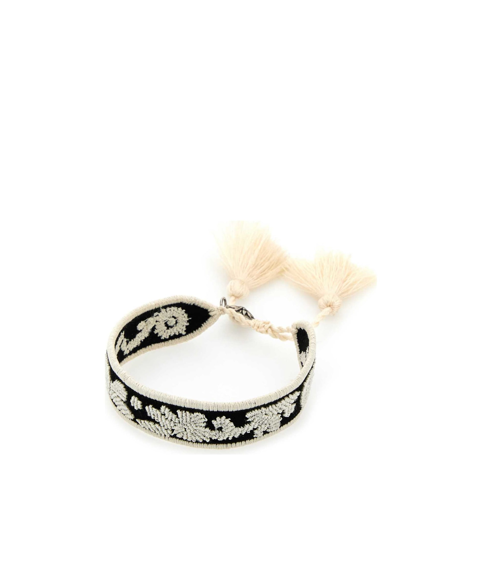 Prada Women's Two-tone Suede And Fabric Bracelet | 1ib6572hiv Color F0k74 In Yellow