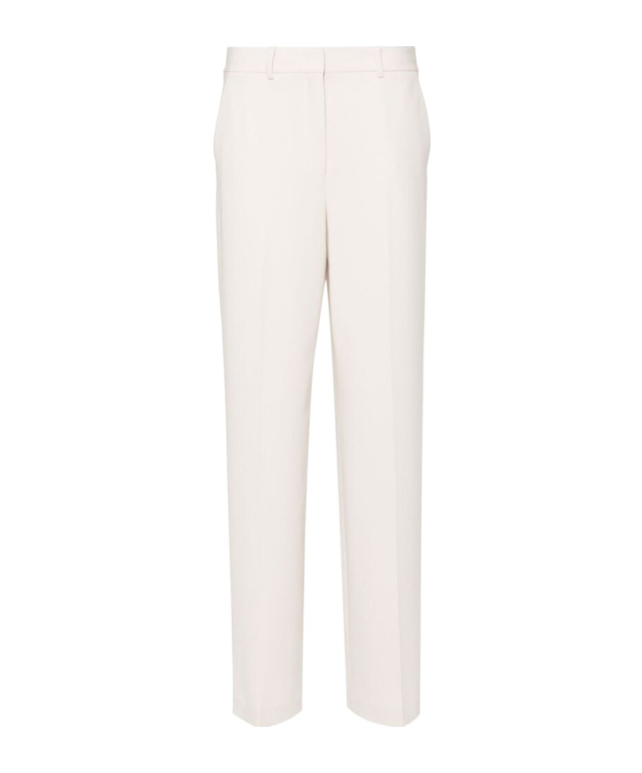 Theory Belt Loop Casual Pants In White