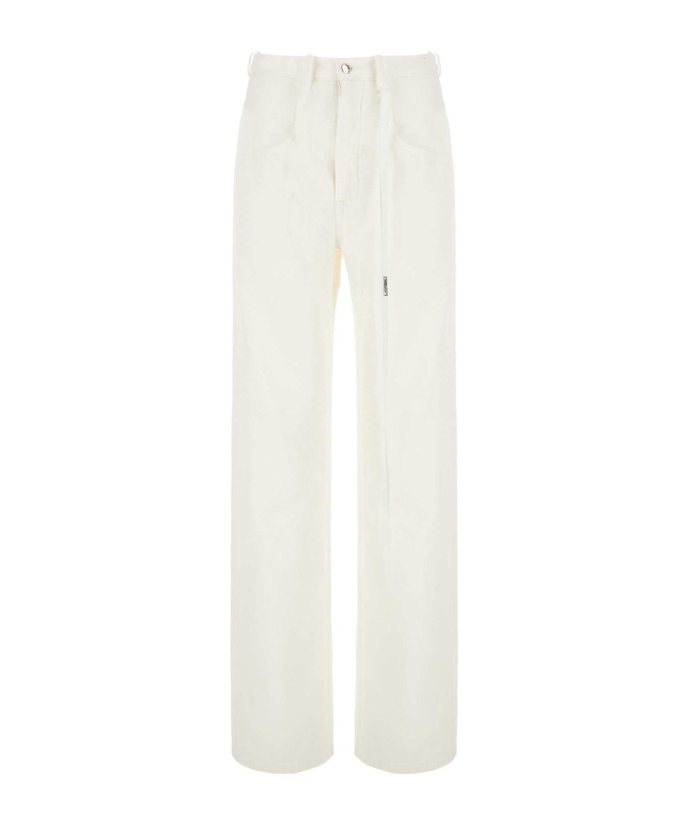 Ann Demeulemeester Denim Trousers With Belt Loops