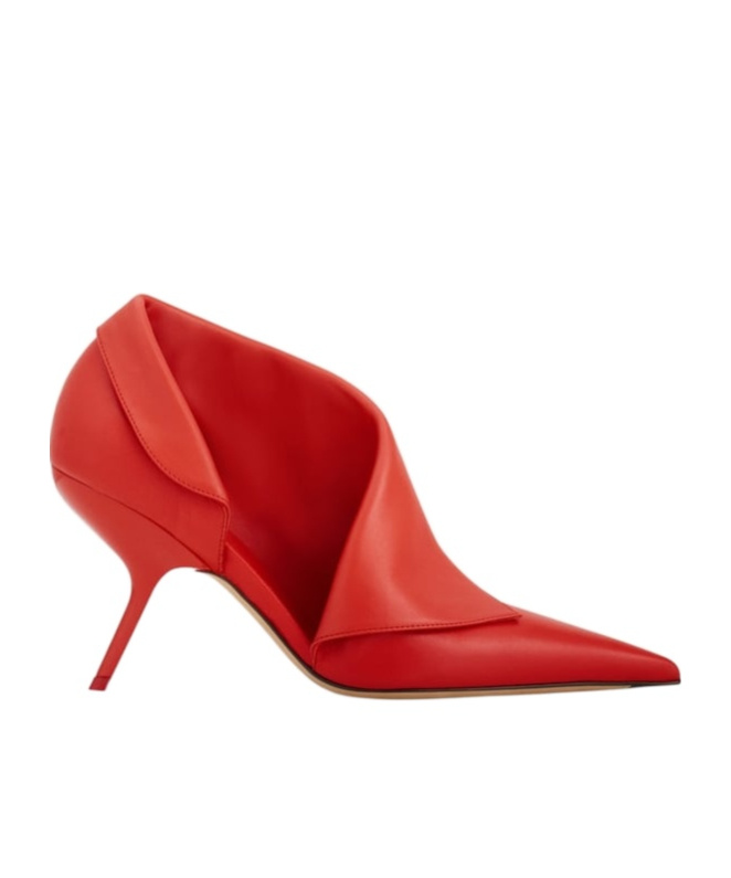 Ferragamo 85mm Eva Pumps In Red