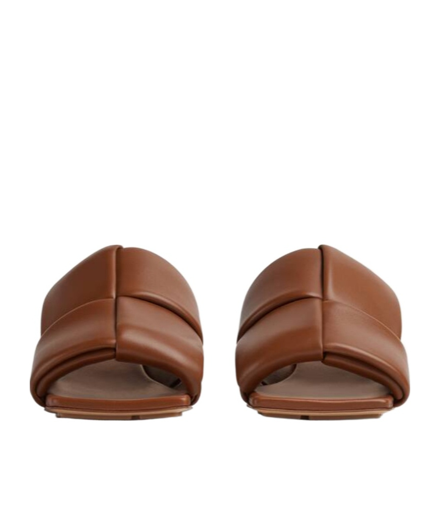 BOTTEGA VENETA WEAVE LOGO MULLER SHOES