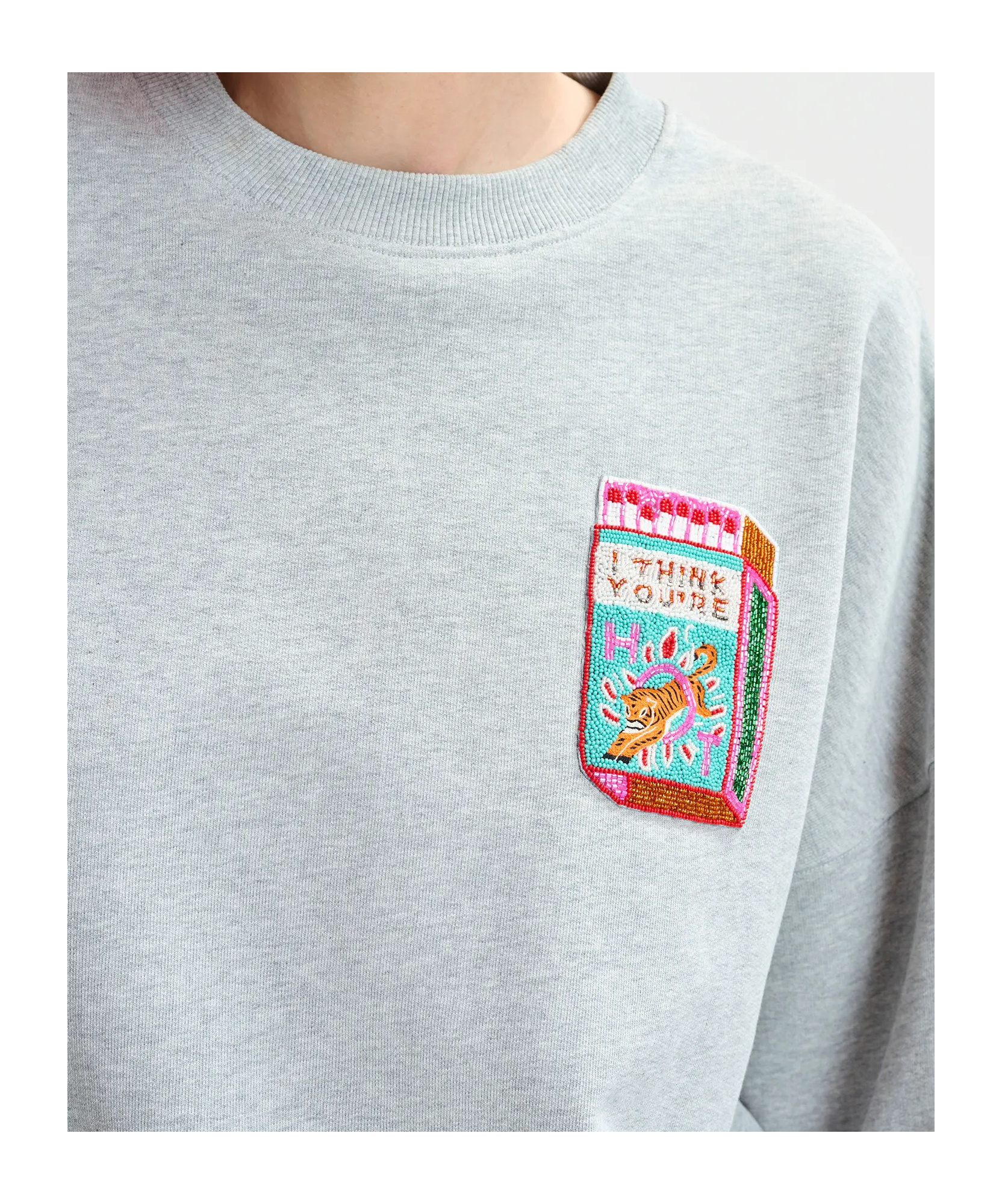 Essentiel Antwerp Sweaters In Gray/multicolor