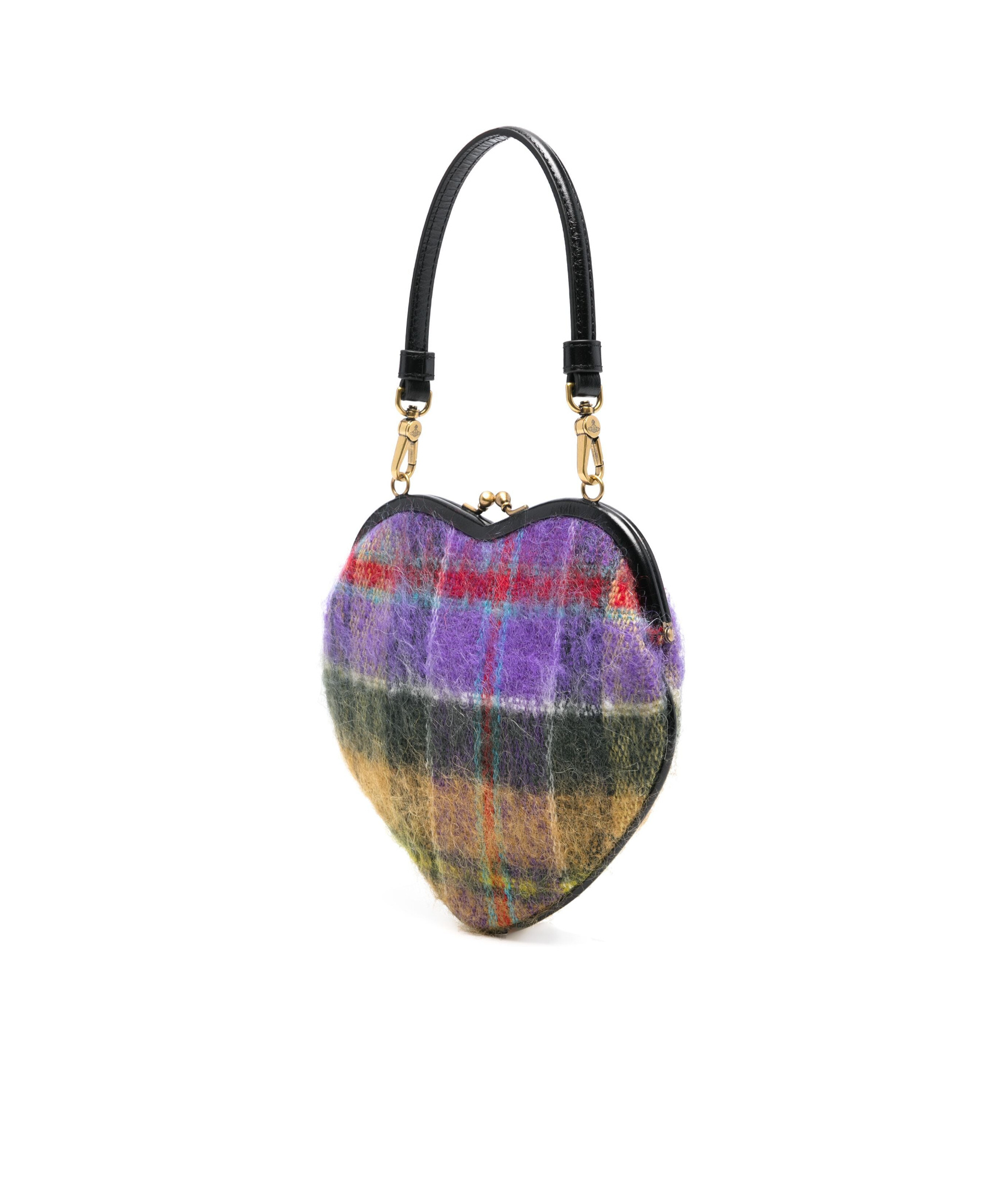 Vivienne Westwood Belle Heart Frame Tote Bag In Multicolor