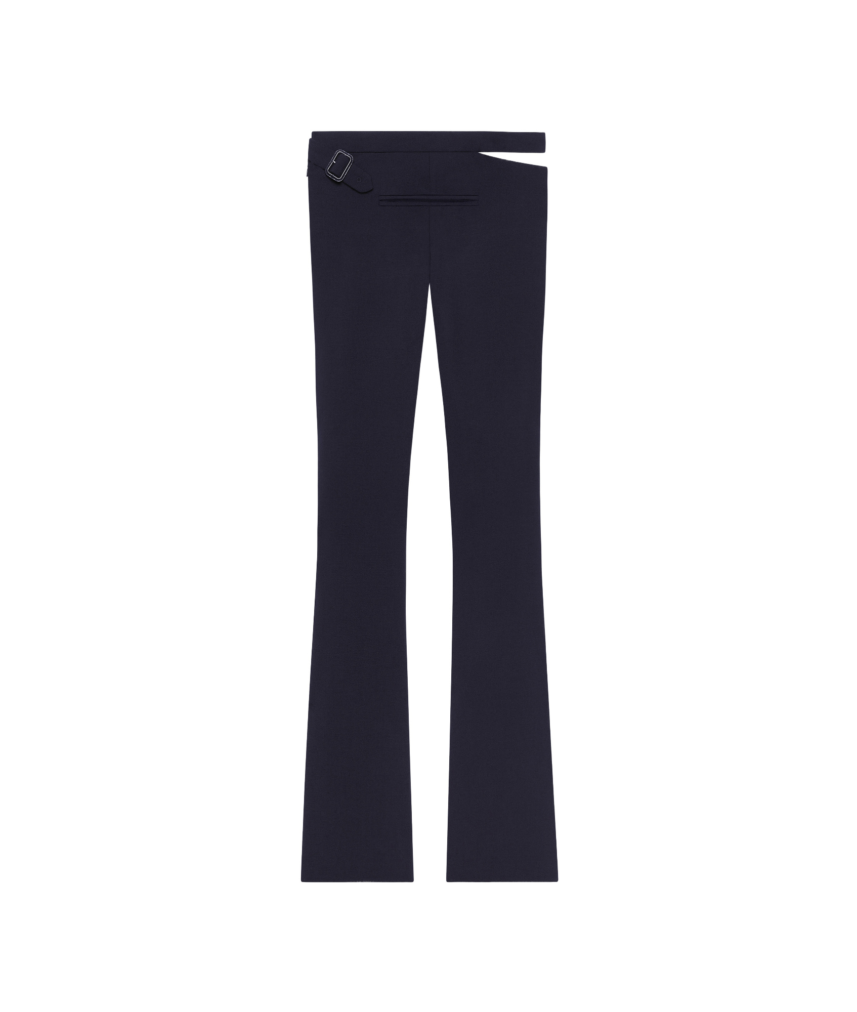 Courrèges Slash Trousers In Black