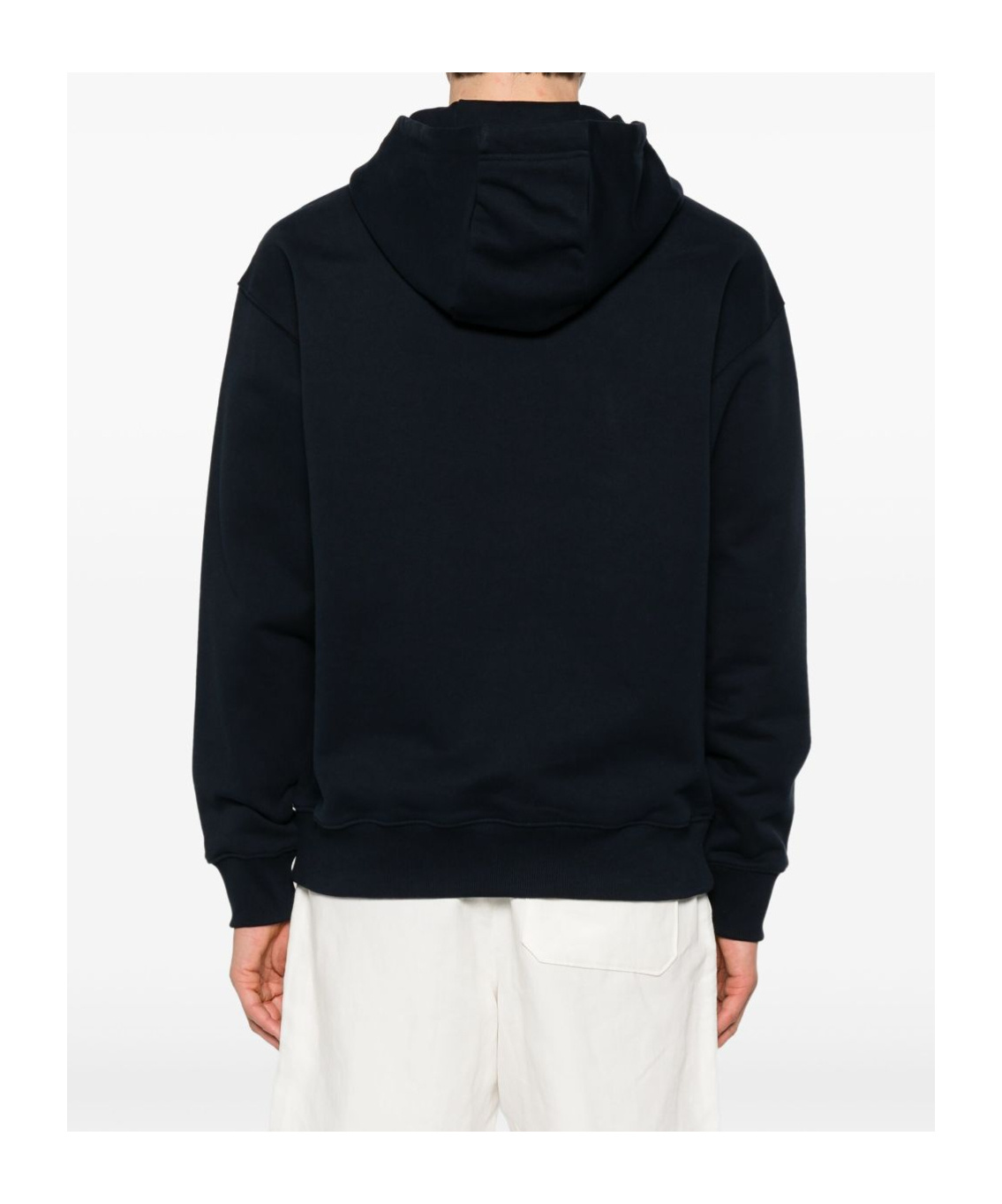Tommy Hilfiger Hooded Sweatshirt With Drawstring And Pocket In Black