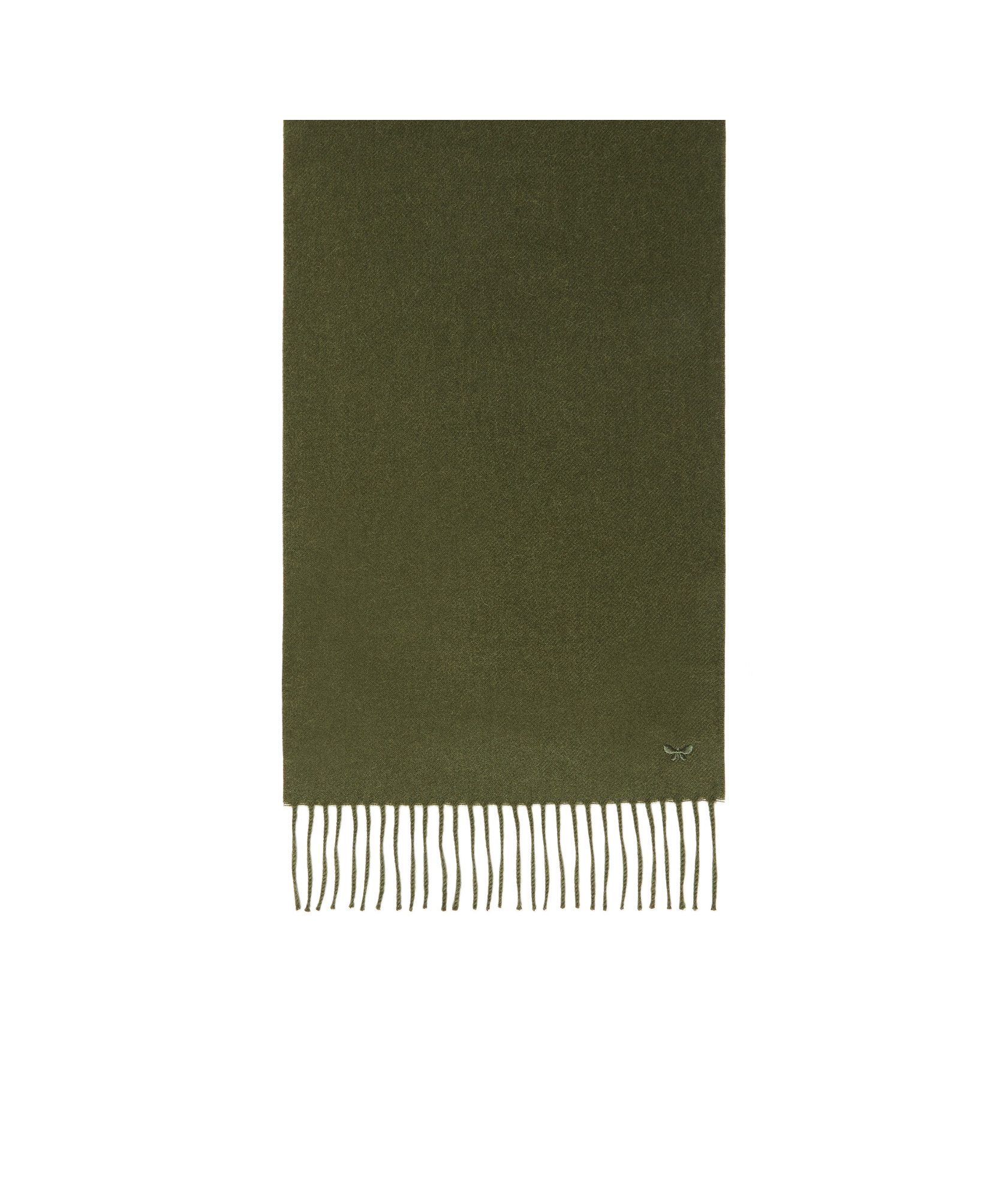 Weekend Max Mara Logo Scarf In Green