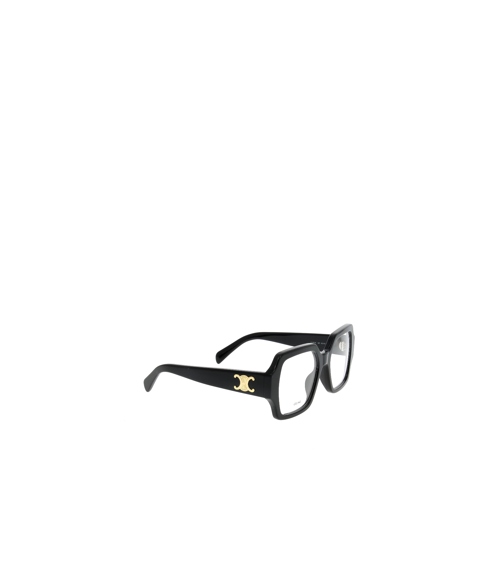 Celine Logo Flat Mirror In Black