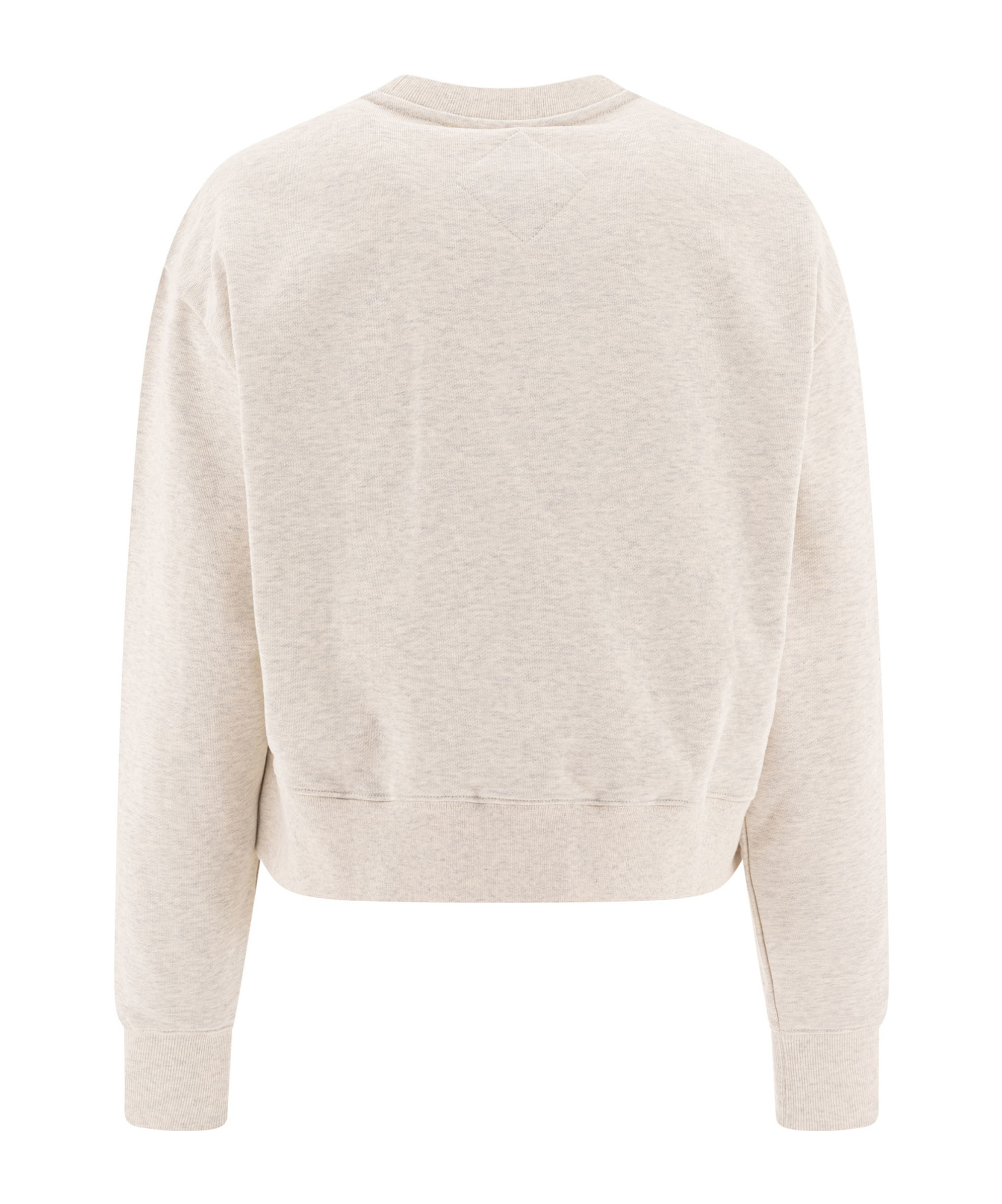 Mcm Beach Club Logo Cropped Sweatshirt In White