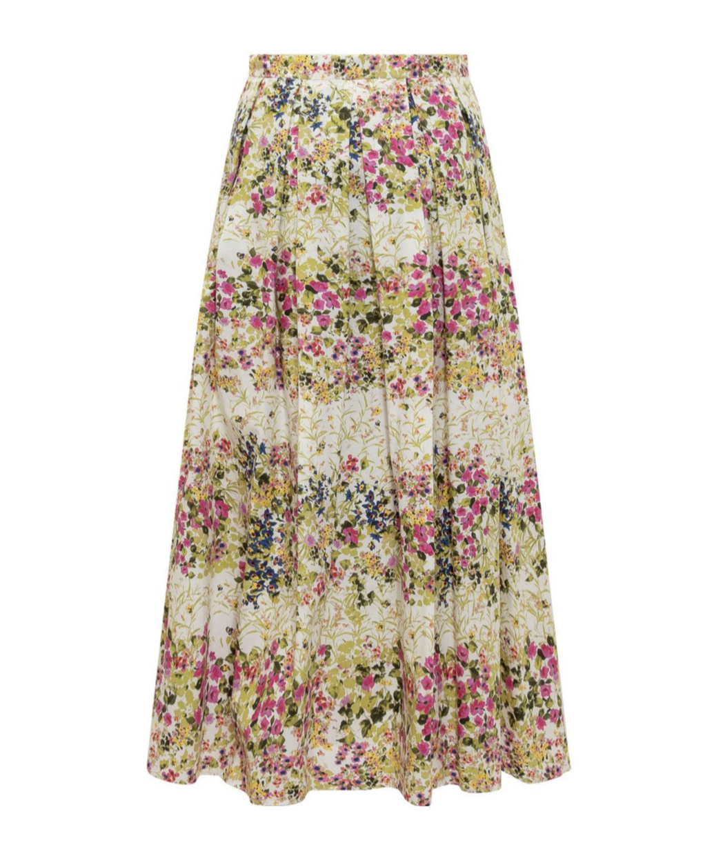 Max Mara Pattern Skirt In Nude