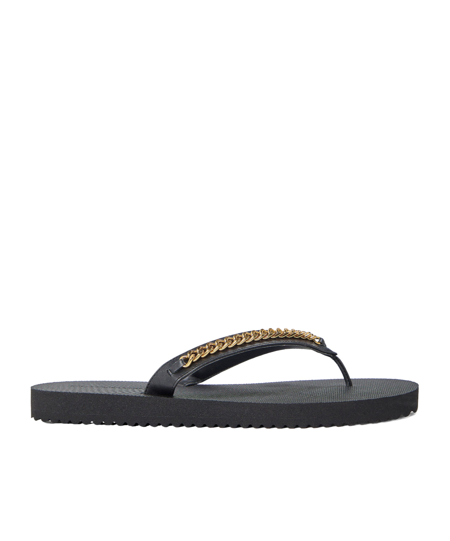 Stella Mccartney Minimalist Flip Flops In Black