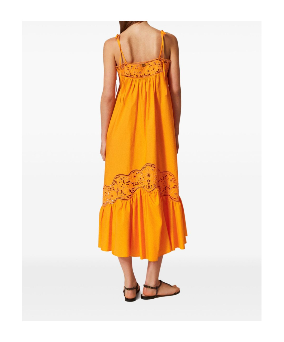 Shop Twinset Woven Cotton Dress