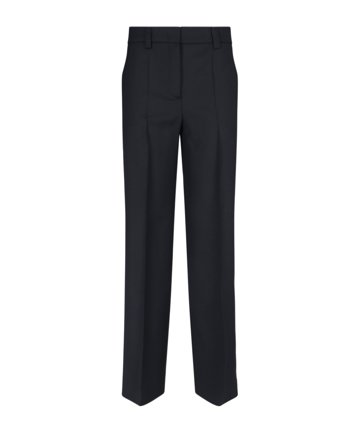 Shop Incotex Wool Trousers