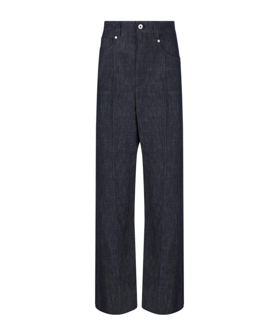Shop Brunello Cucinelli Multi-pocket Denim Pants In Black