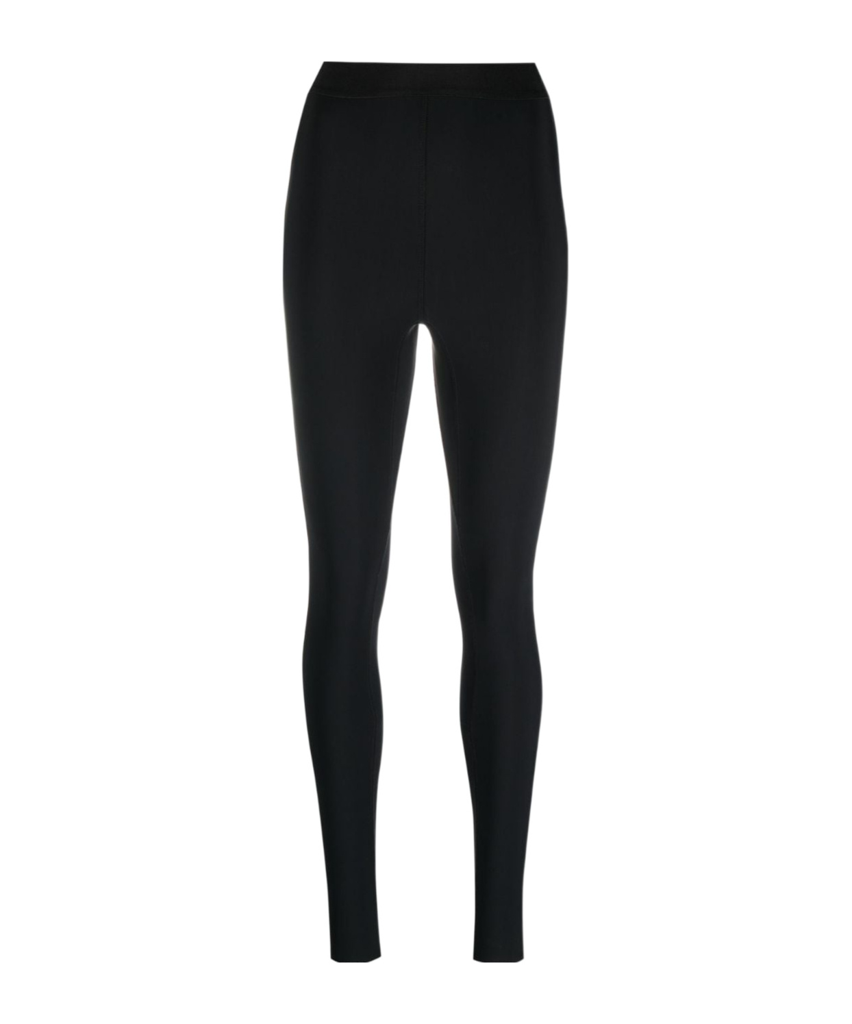 Shop Wardrobe.nyc High Waisted Back Slit Casual Pants