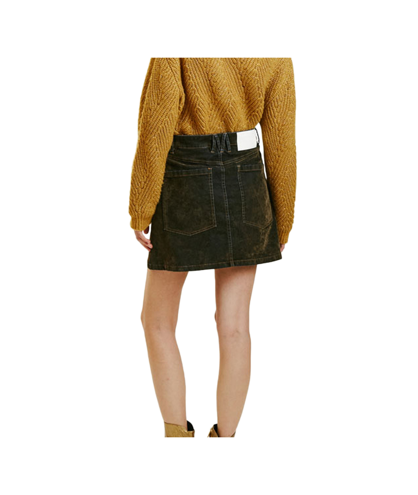 MOMONÍ DENIM MINI SKIRT 
