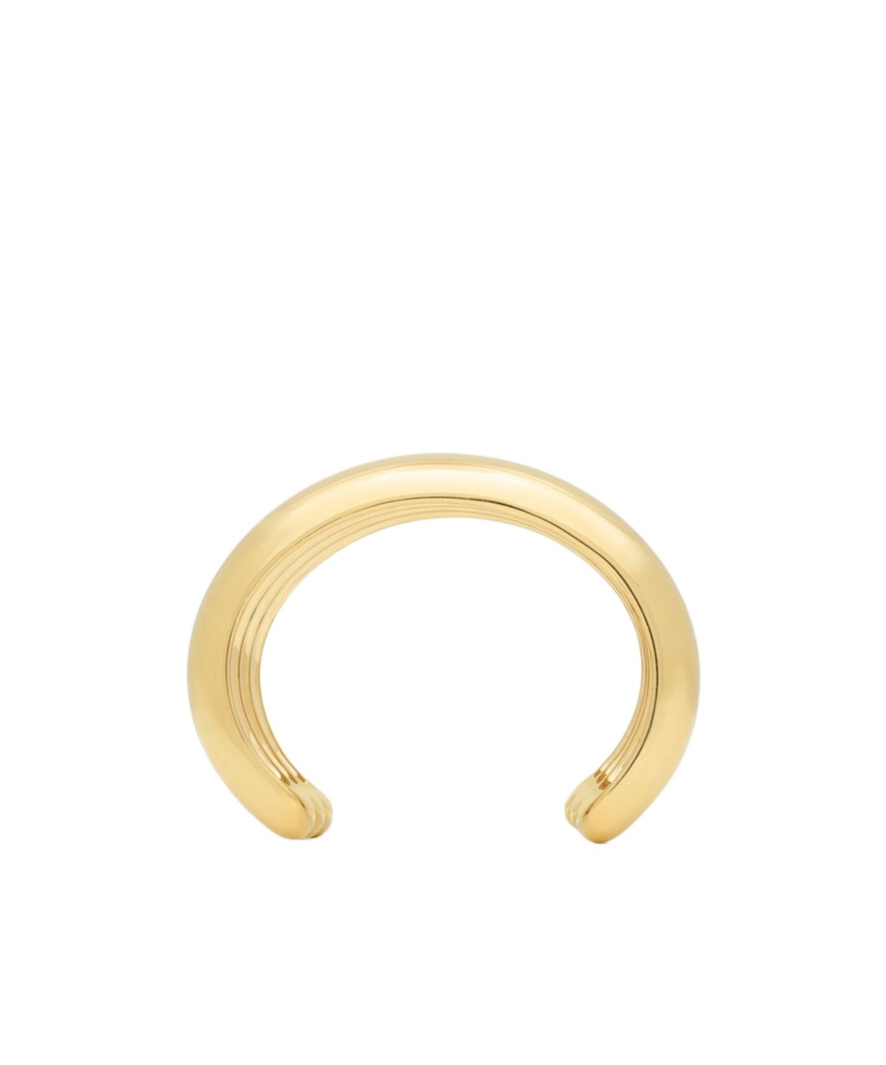 Saint Laurent Three-ring Bracelet In Yellow