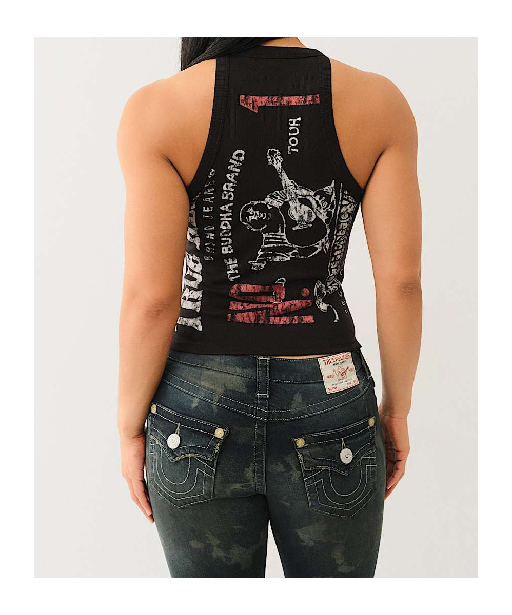 TRUE RELIGION SLEEVELESS VEST