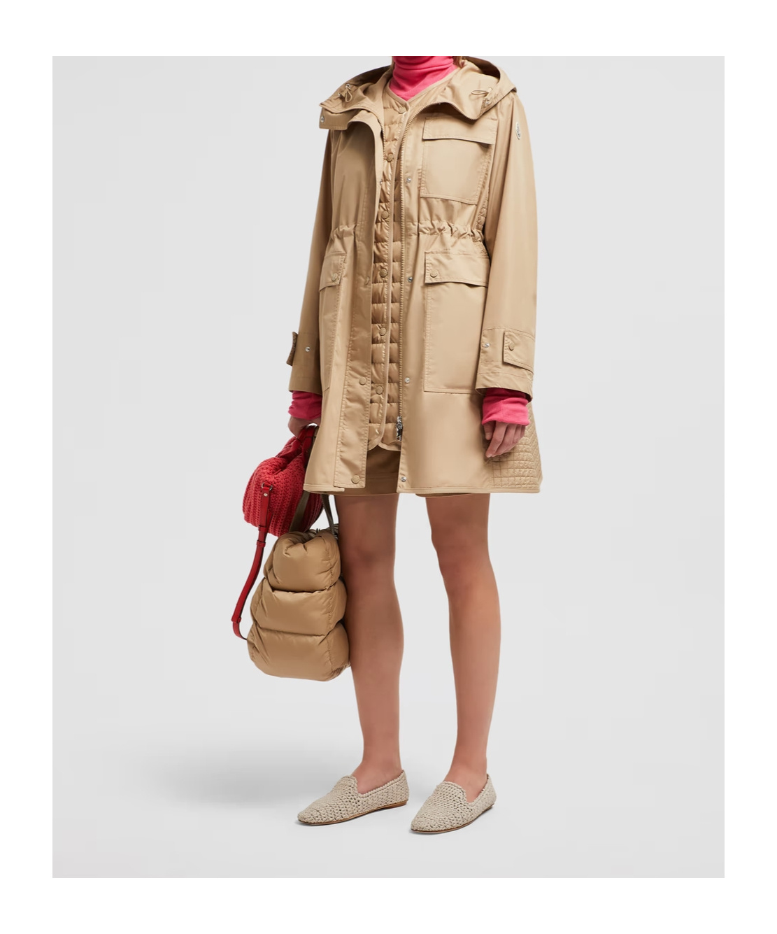 MONCLER MEUDON 3-IN-1 HOODED DOWN PARKA COAT