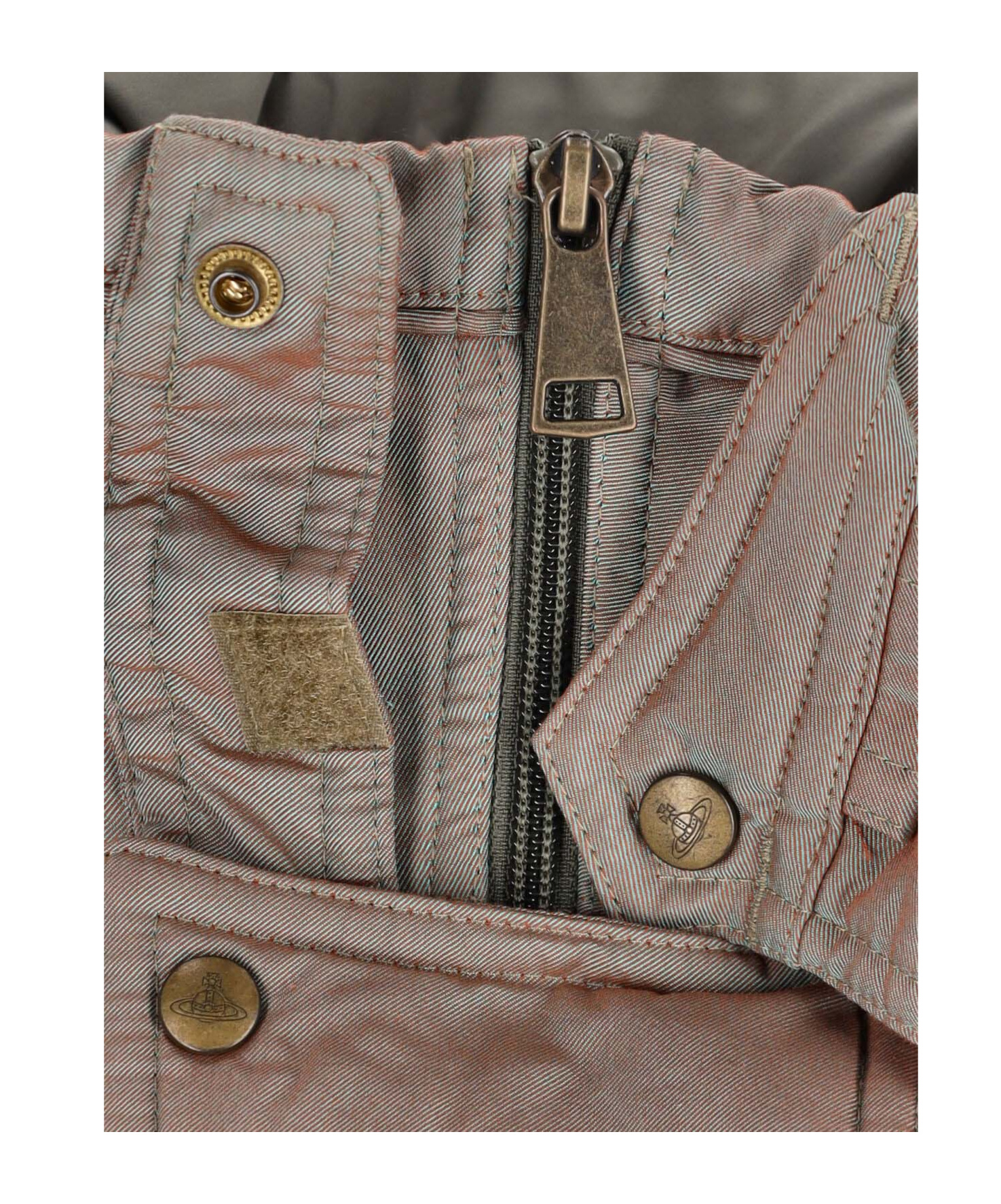 Vivienne Westwood Nevada Bomber Cangiante Gabardine Sage-green 52 Men