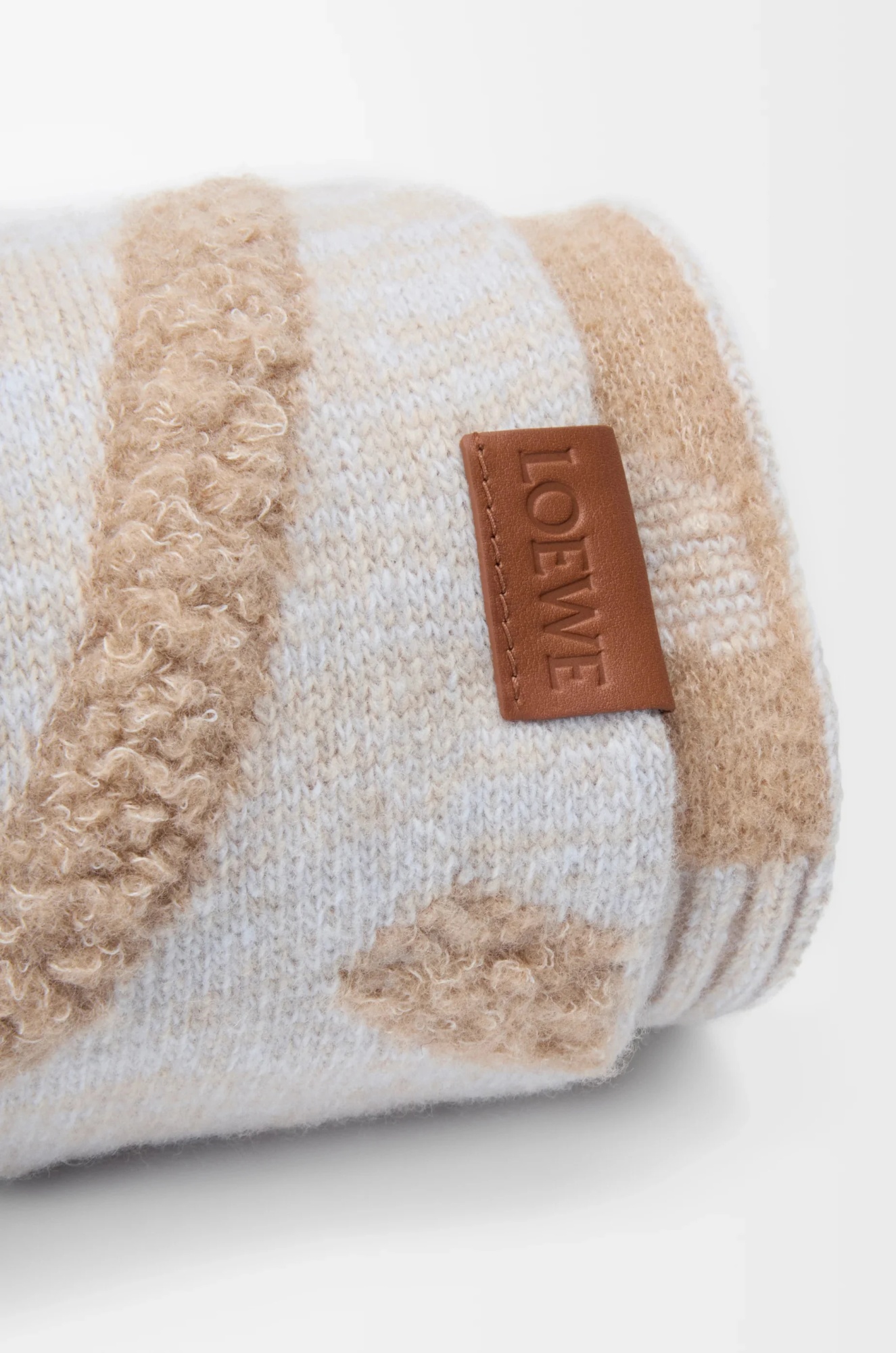 Loewe Rectangular Scarf In Multi