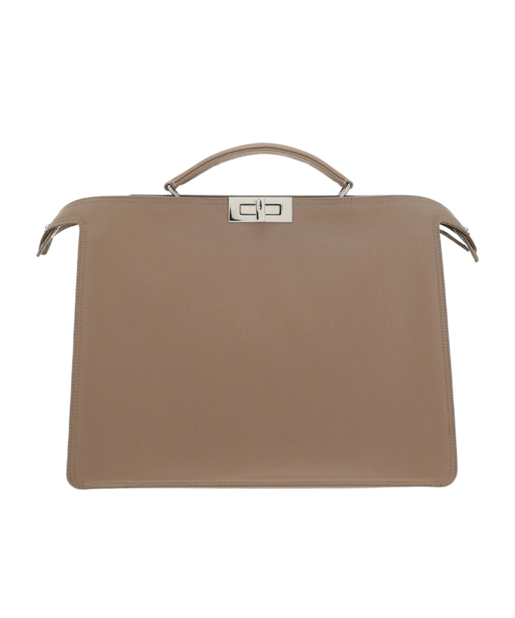 Fendi Peekaboo Tote Bag In Nude