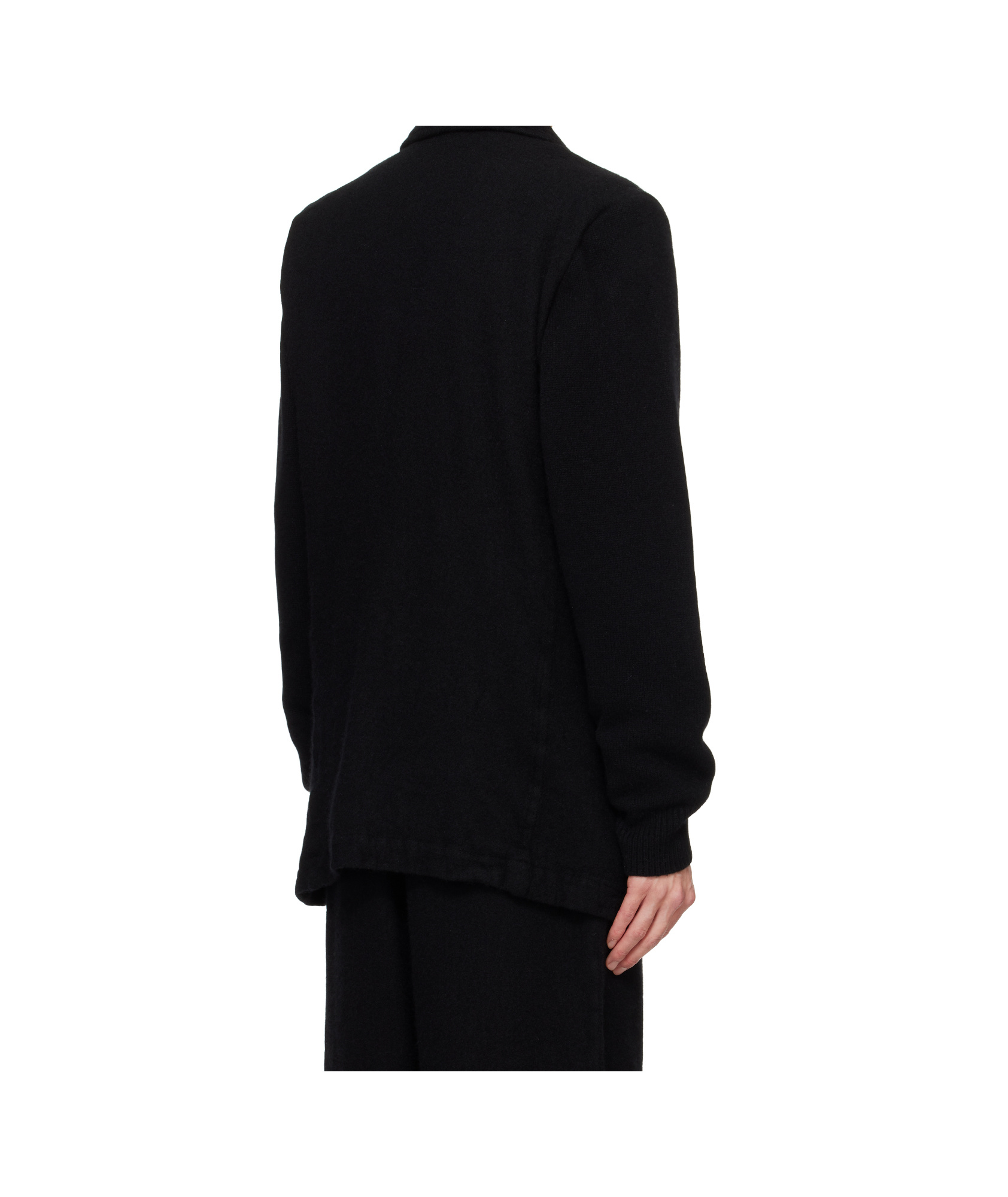 Comme Des Garçons Long-sleeved Suit Jacket In Black