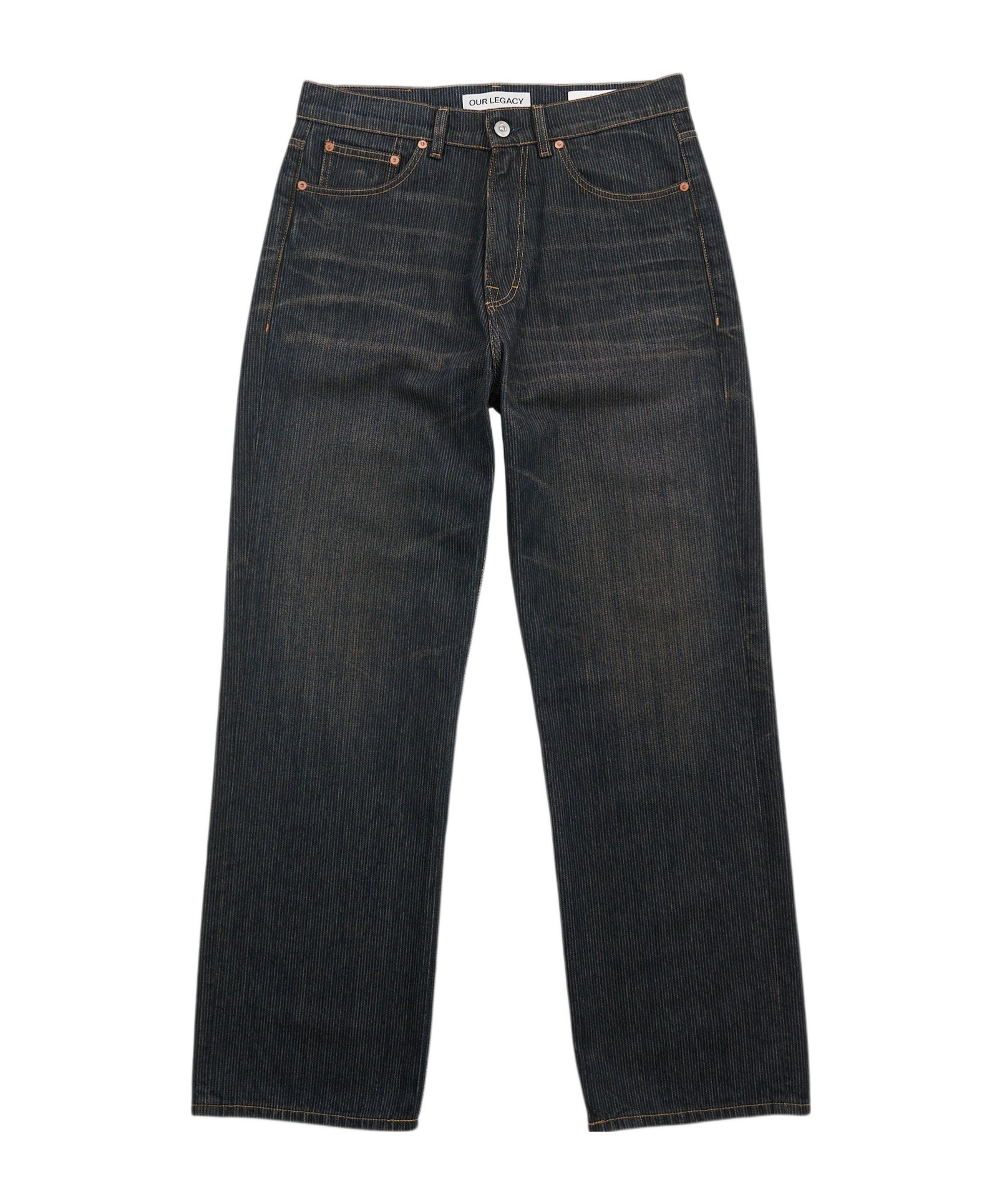 Our Legacy Belt Loop Jeans In Black