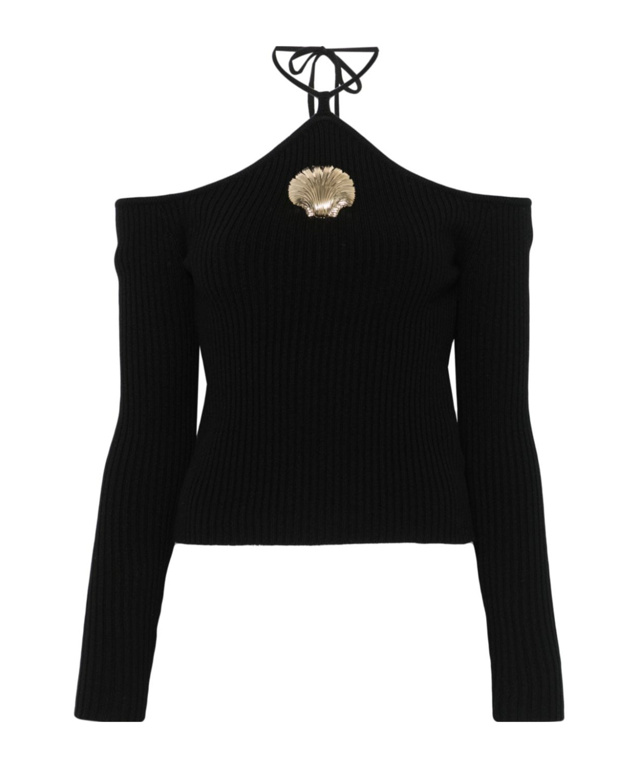 Giuseppe Di Morabito Seashell-brooch Sweater