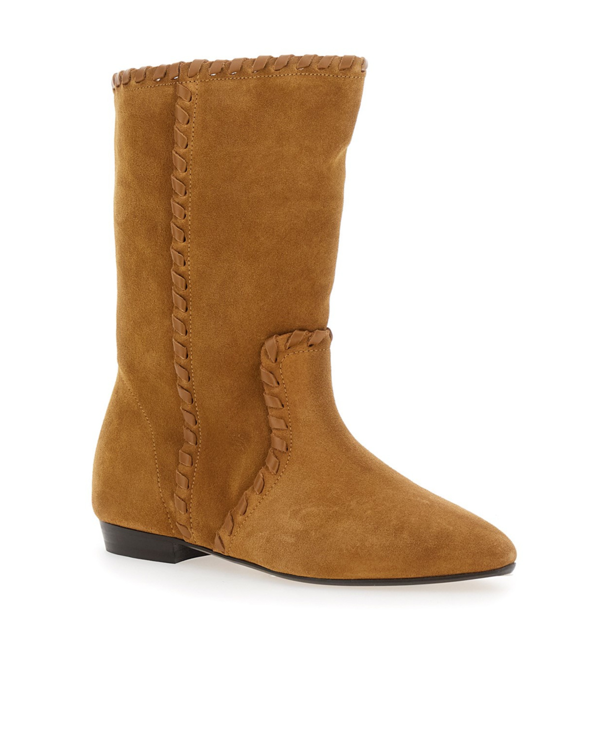 Isabel Marant Suede Short Boots In Brown