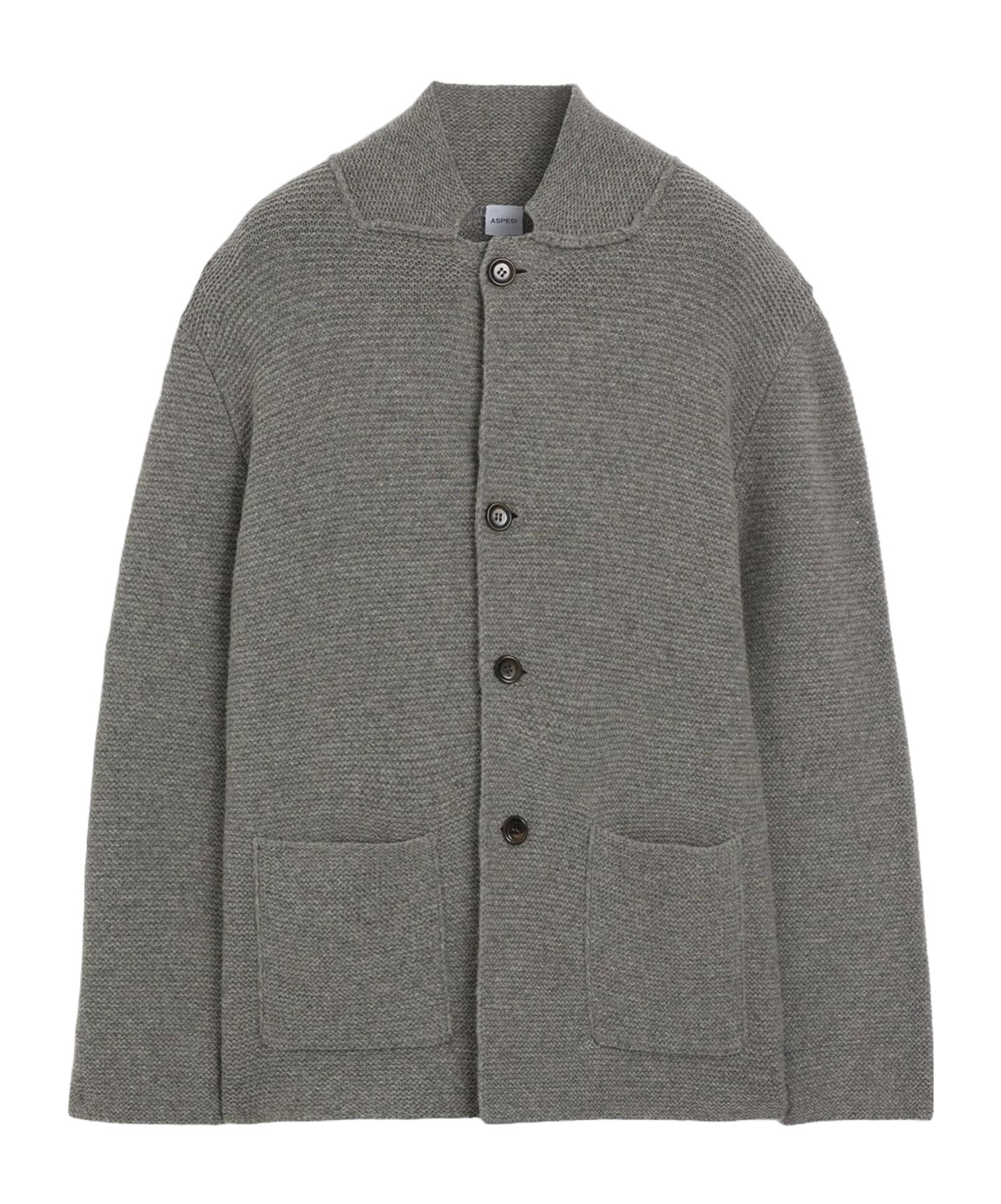 ASPESI BUTTON LONG SLEEVE SWEATER