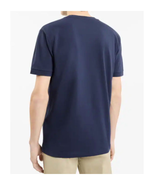 Fay T-shirt In Stretch Piquet In Blue