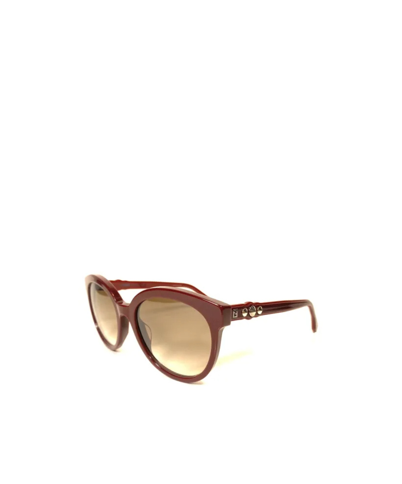 Fendi Logo Sunglasses In Nude