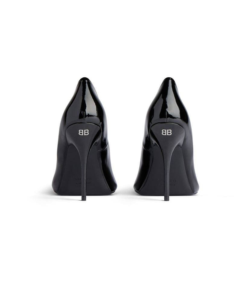 Balenciaga Pointed High Heels In Black