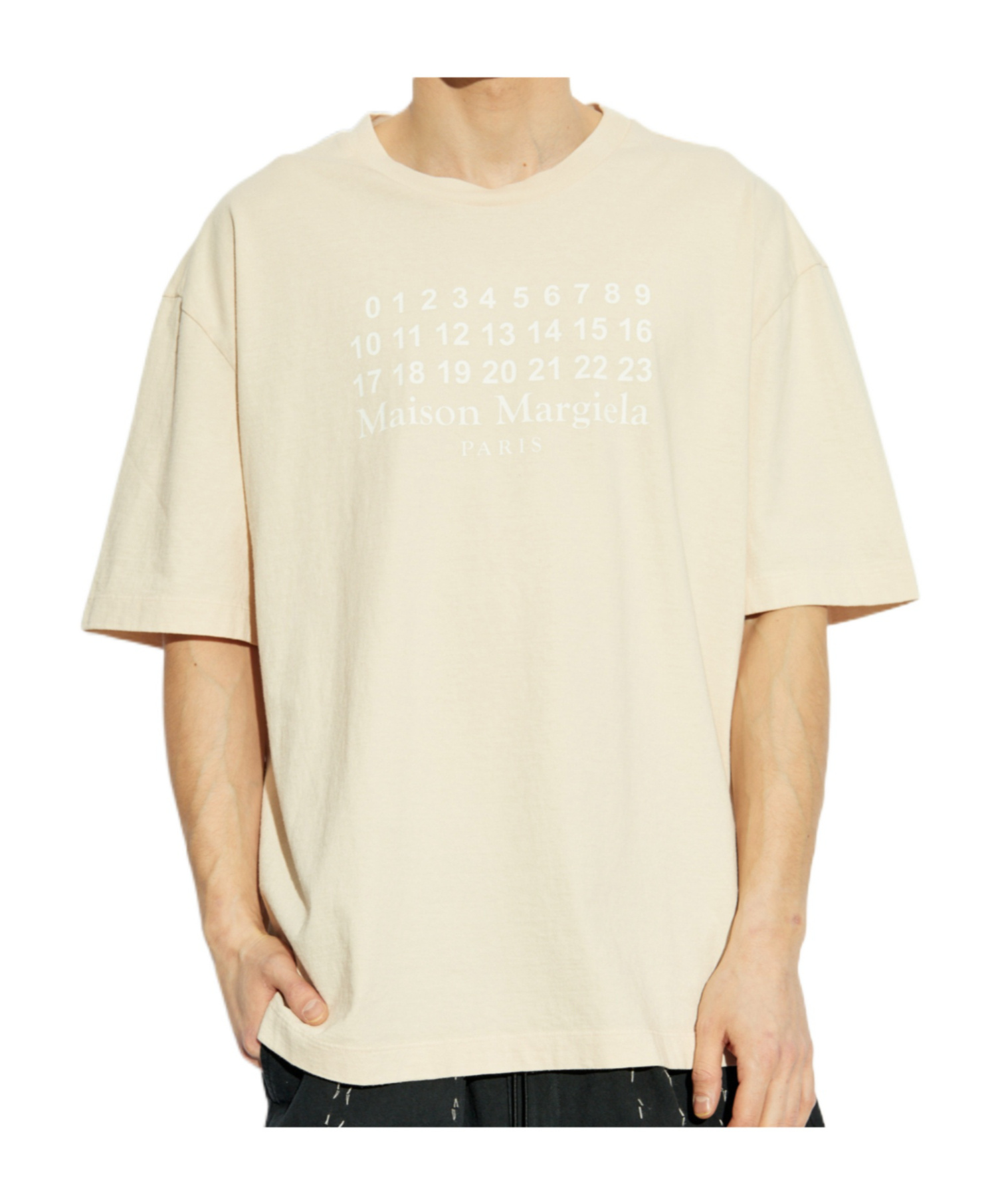 MAISON MARGIELA LOGO-PRINT T-SHIRT