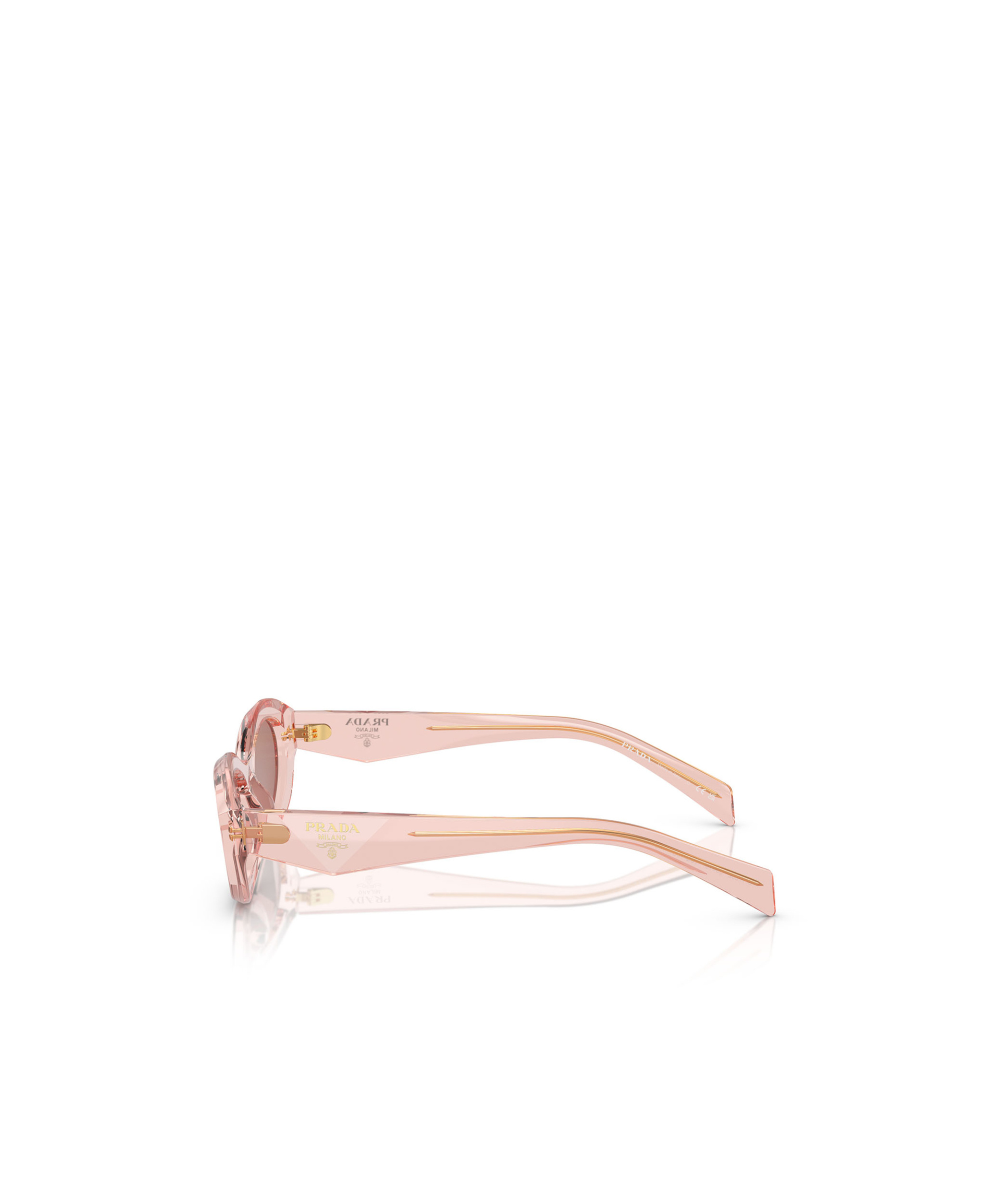 Shop Prada Eyewear Cat-eye Sunglasses In Nude