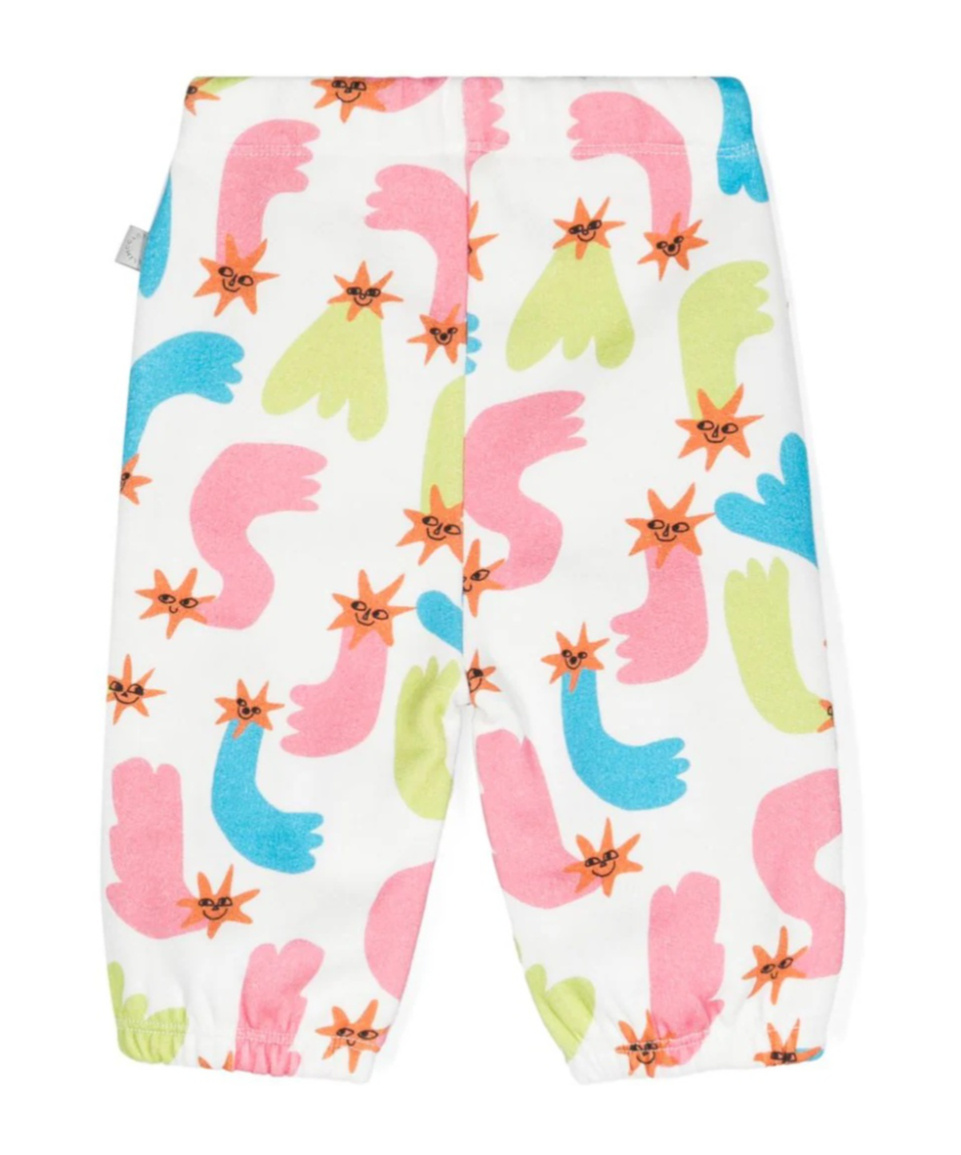 Stella Mccartney Printed Sweatpants In Multicolor
