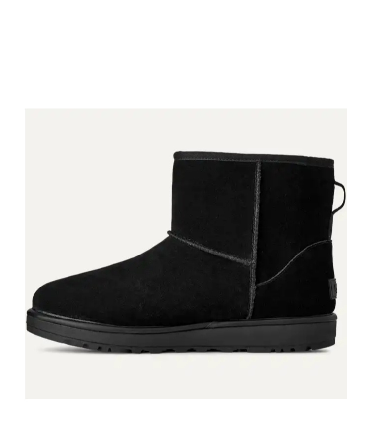 Ugg Mini Gtx Suede Boots In Black