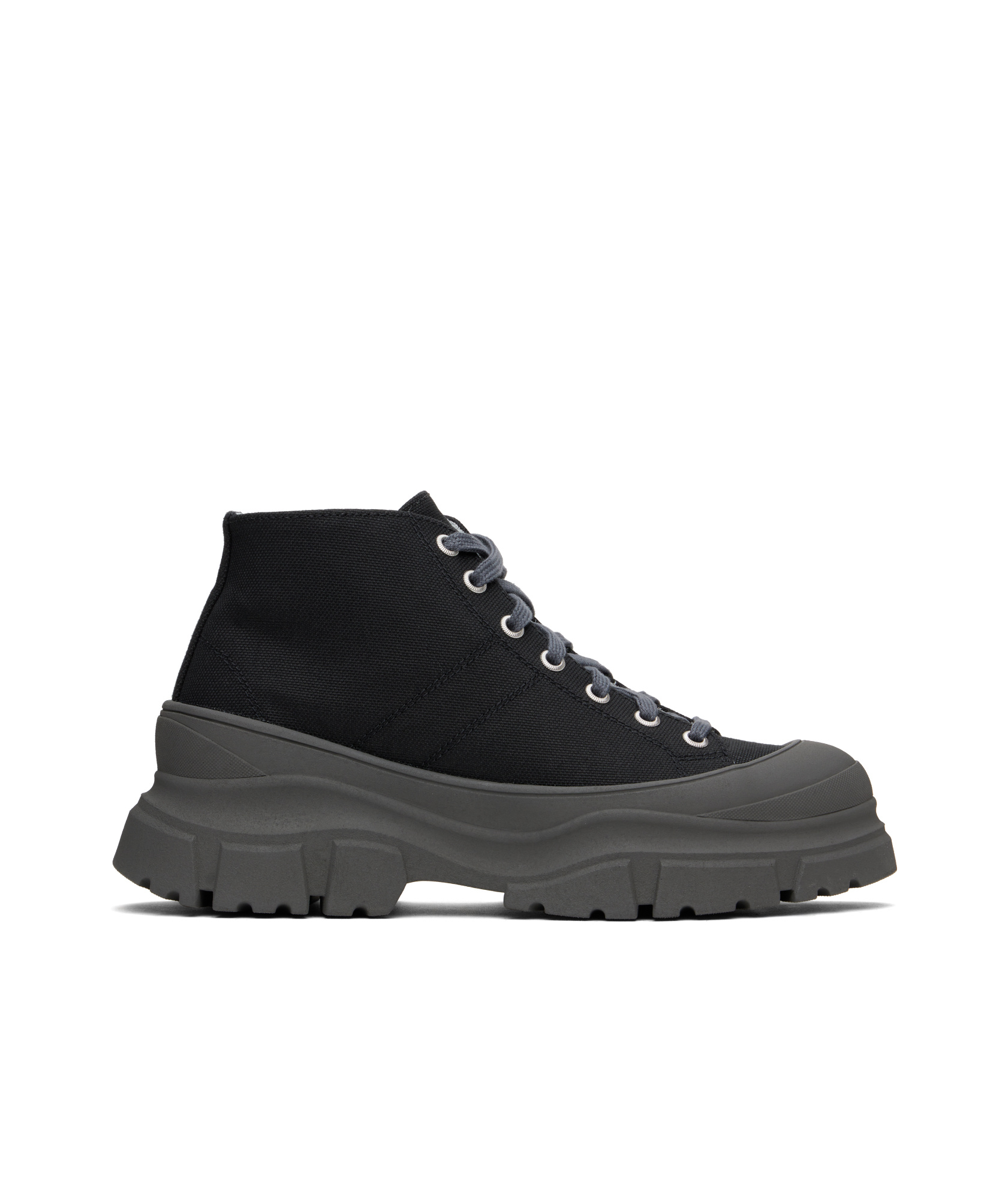 Sofie D'hoore Lace-up High-top Sneakers In Black