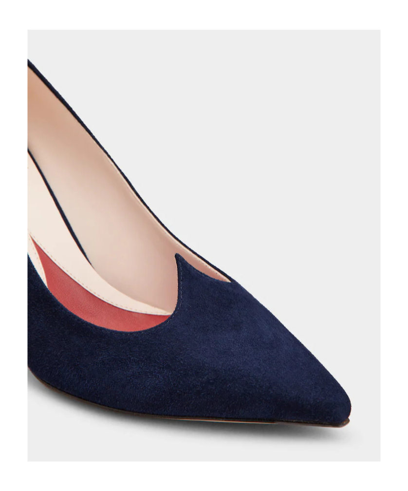 Roger Vivier I Love Vivier Pumps In Suede In Blue