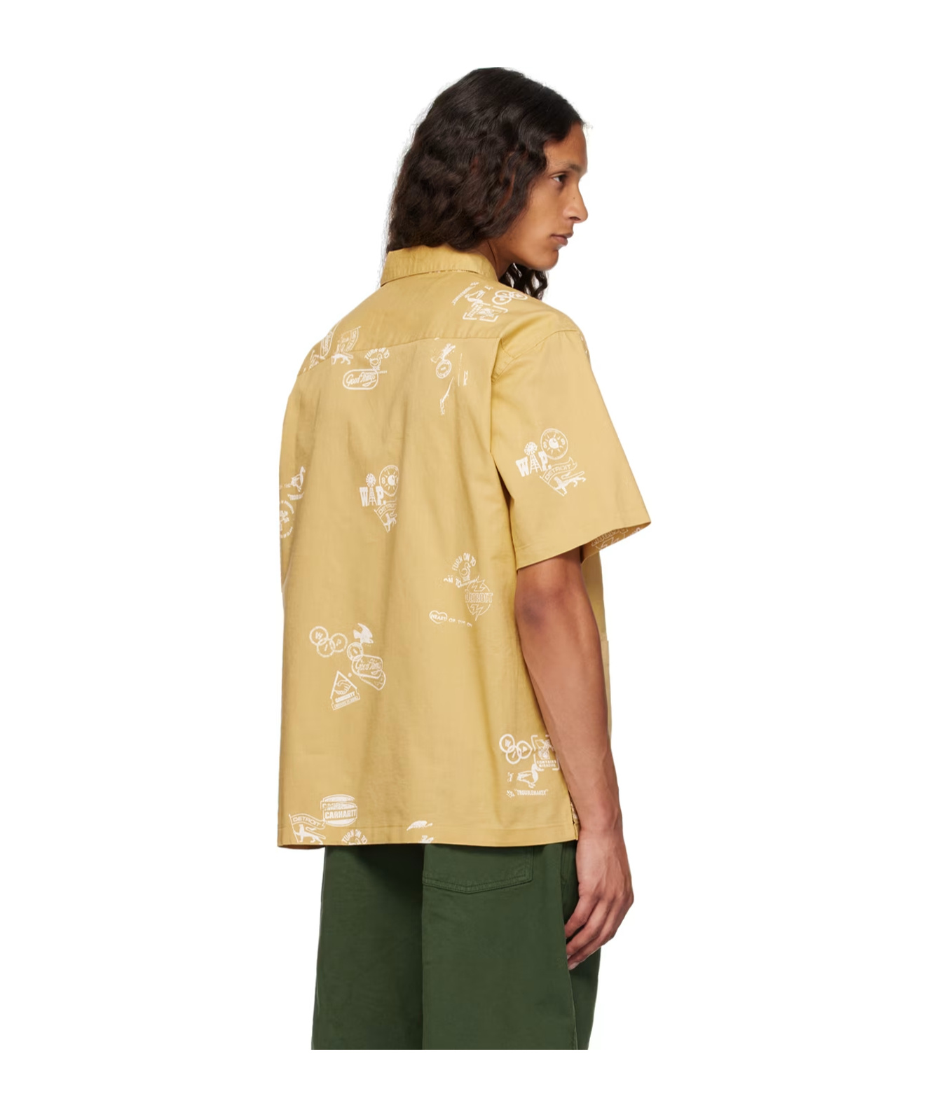 Carhartt Printed Shirt In Nude